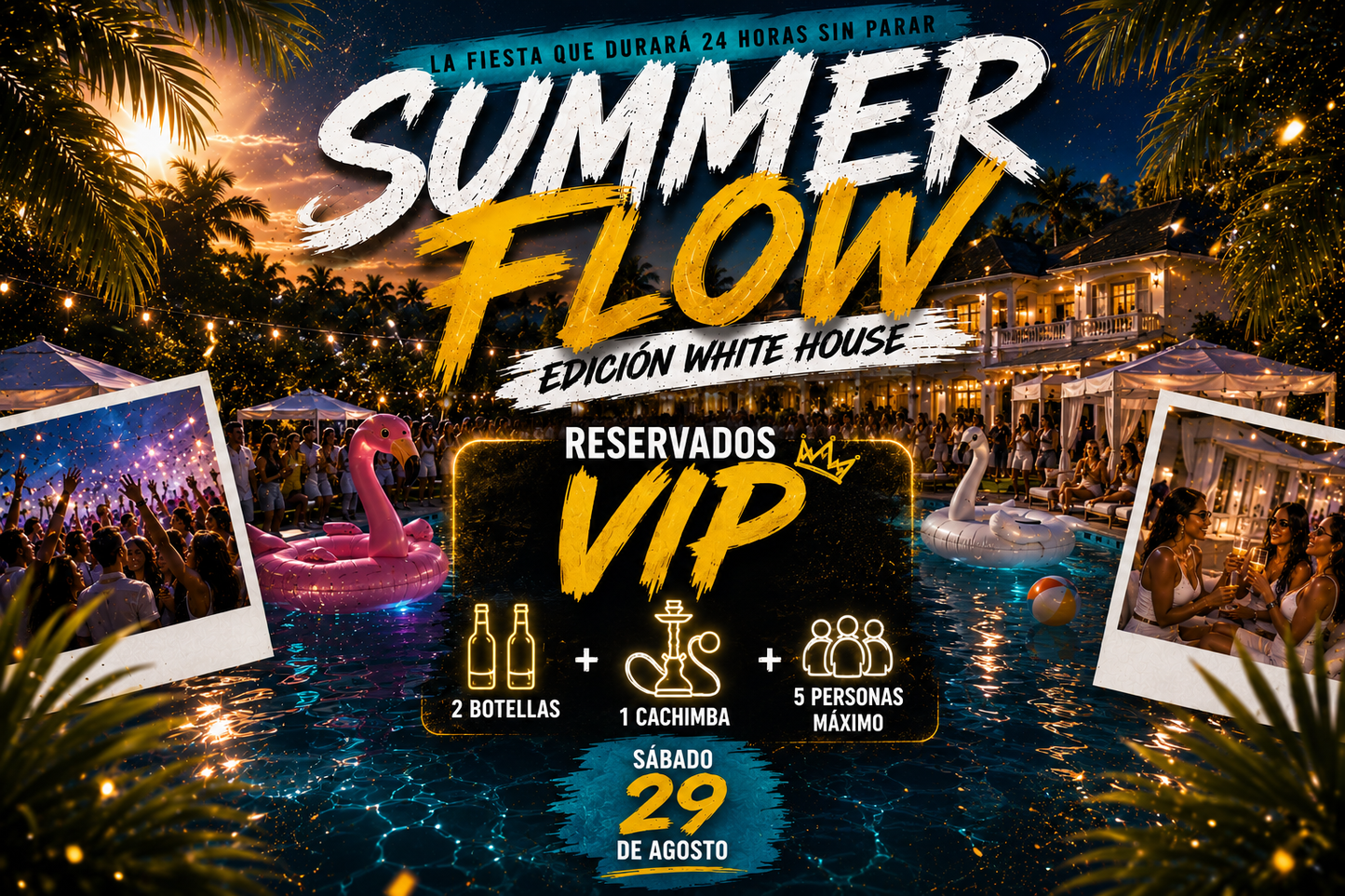 VIP PARA 5prs + ENTRADA AFTER PARTY