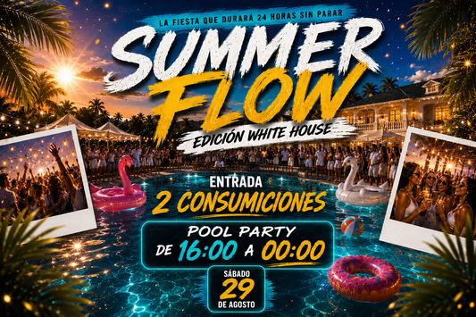 ENTRADA 2 CONSUMICIONES | POOL PARTY